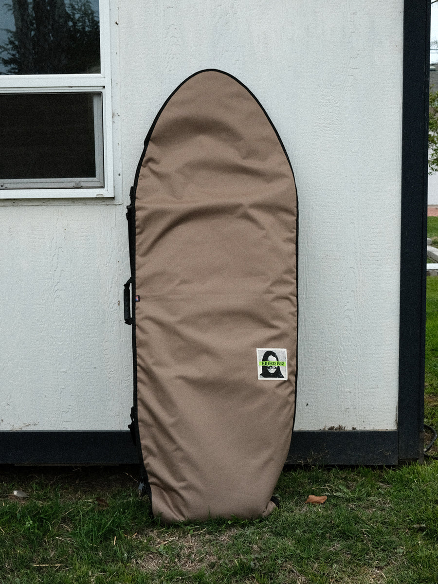 Satellite Surfboard Bag Hybrid // Green Fuz Surf Co Satellite Surfboard Bag Hybrid // Green Fuz Surf Co