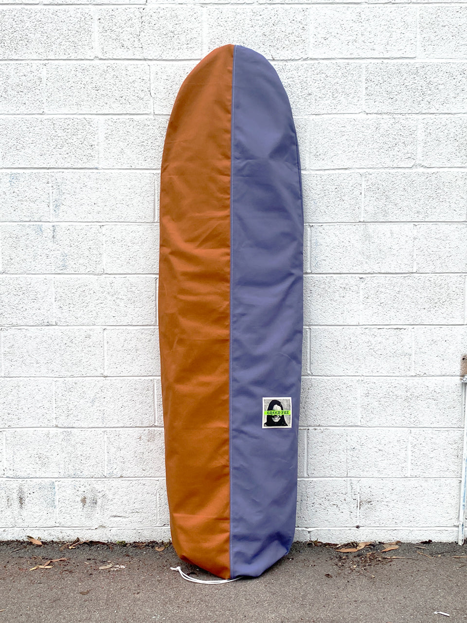 Green Fuz Stereo Canvas Surfboard Bag