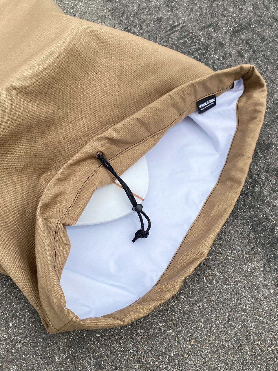 Green Fuz Surplus Canvas Board Bag Liner