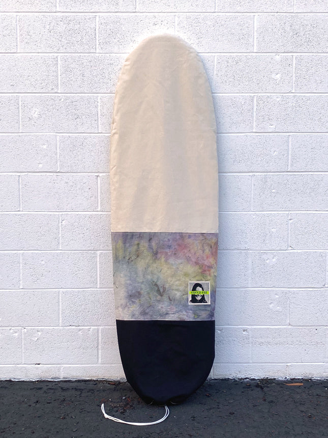 Green Fuz Eccentric Canvas Board Bag Front