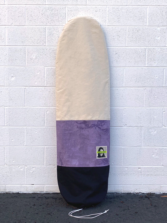 Green Fuz Dazed Canvas Long Board Bag Front