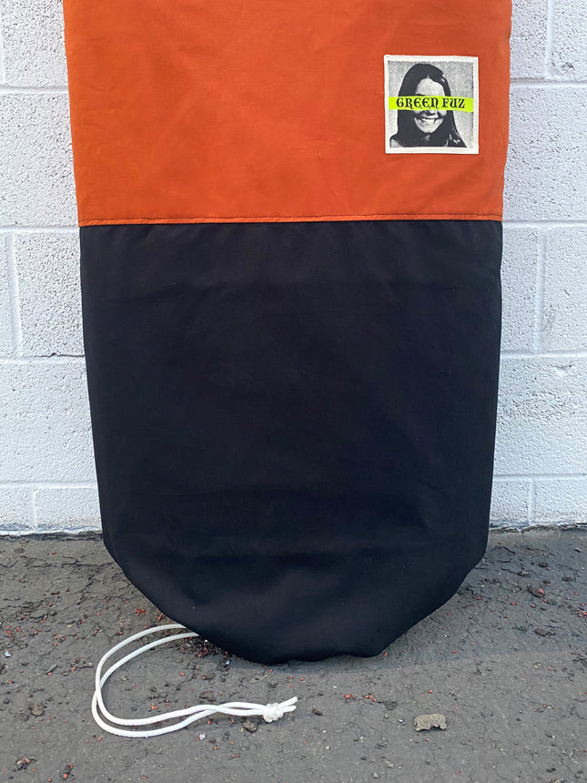 Green Fuz Spaceman Canvas Board Bag Detail