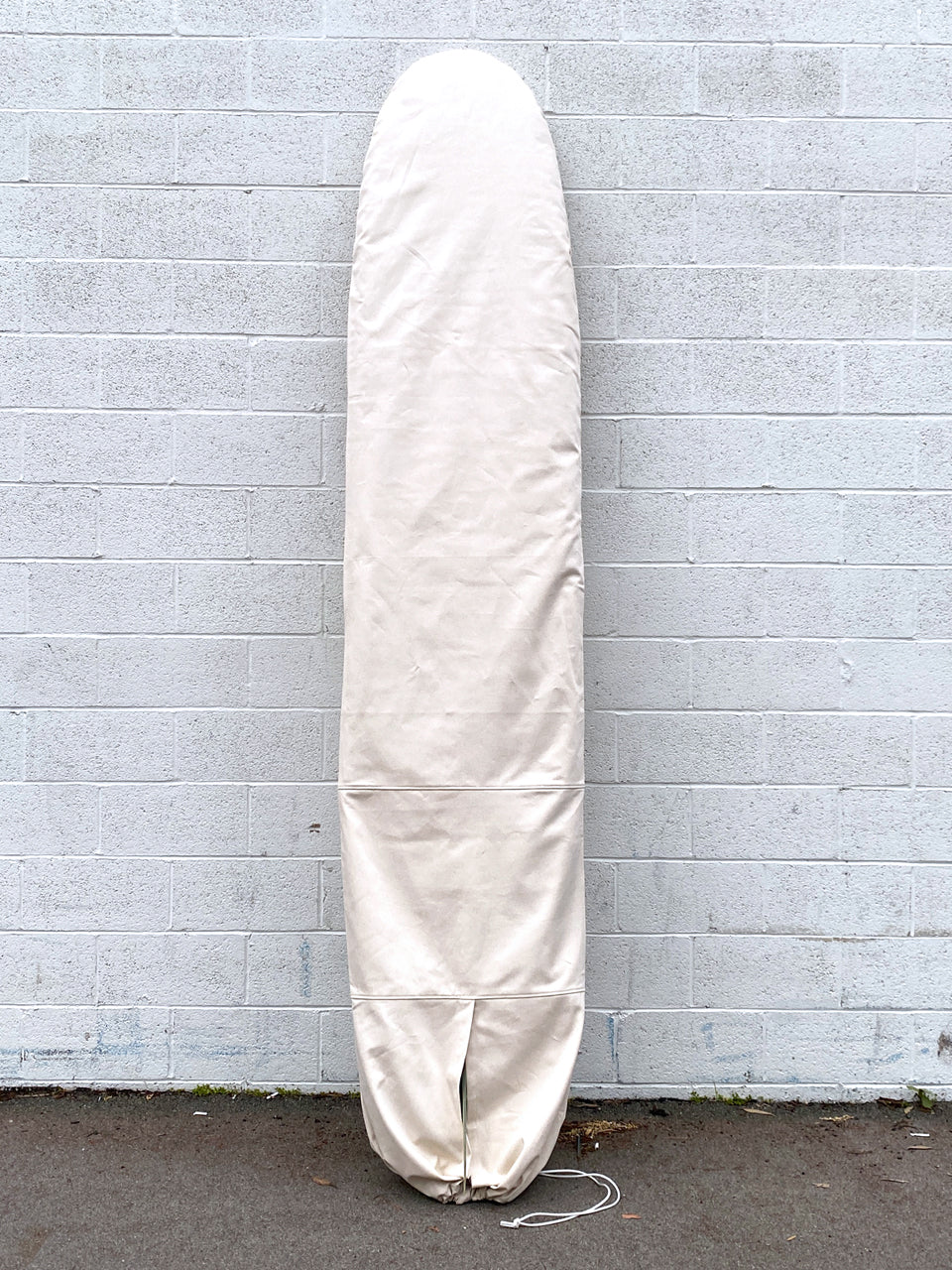 Blanco Canvas Board Bag Longboard // Green Fuz Surf Co