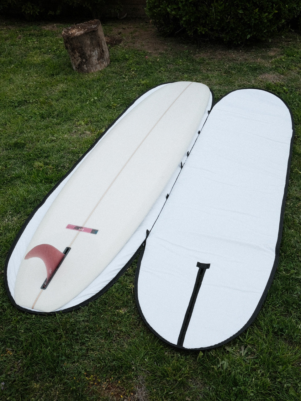 Satellite Mylar Surfbaord Bag Mid-Longboard // Green Fuz Surf Co