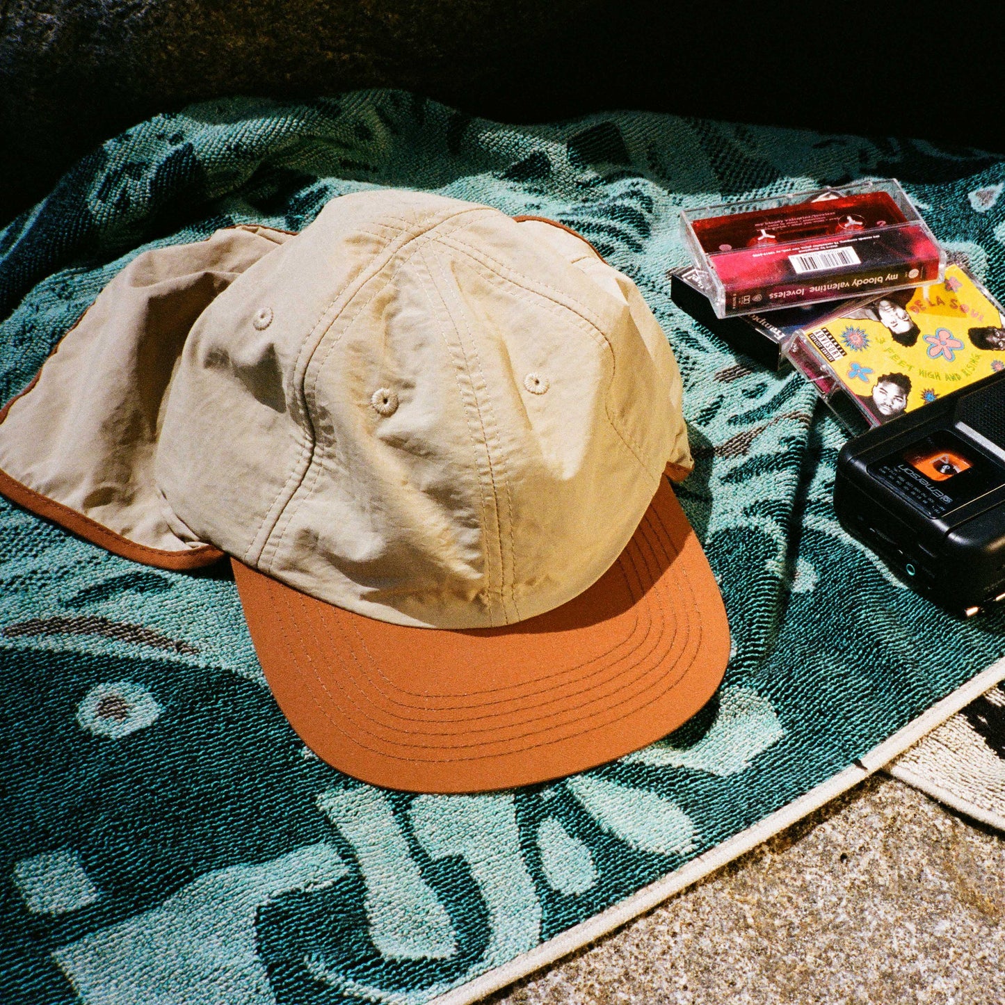 
                  
                    Sunman Surf Hat | Land/Orange
                  
                