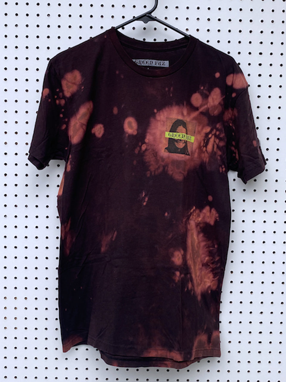 Green Bleach Dye T-Shirt