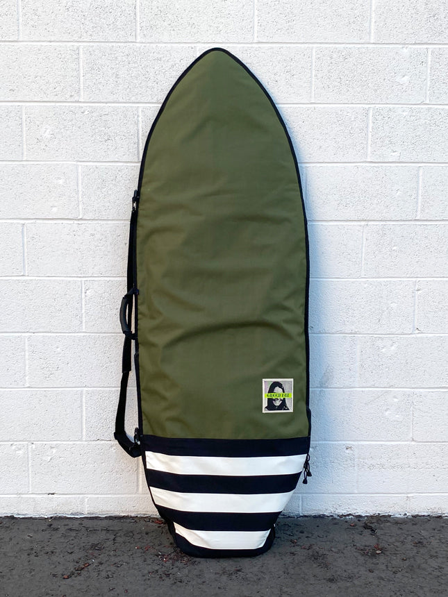 Green Fuz Pendleton Fish Travel Board Bag