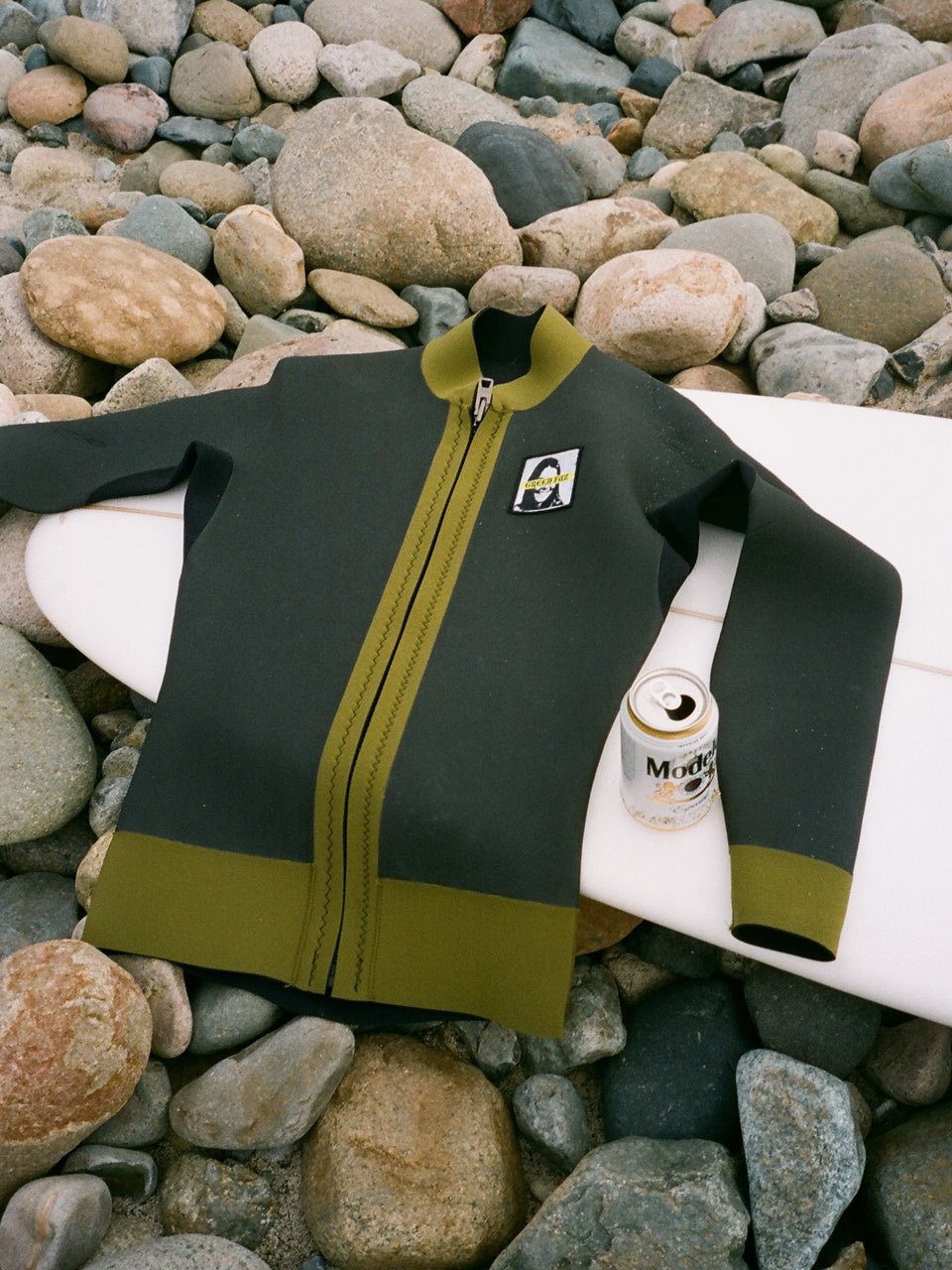 Green Fuz x Reunion Wetsuit Jacket